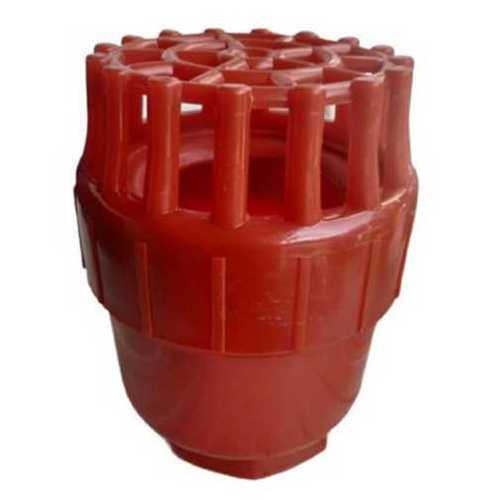 3/4th Inches Pvc Red Agriculture Foot Valve For Control Pressure Of Water