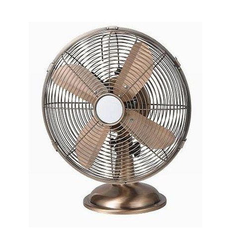 4-Blade Colo Coated Stainless Steel High Speed 1300 Rmp 180-240v Table-Fan 