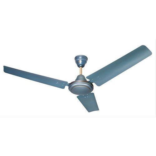Blue Colour 1200-Mm High Speed And High Performance Metallic Decorative Ceiling Fan 