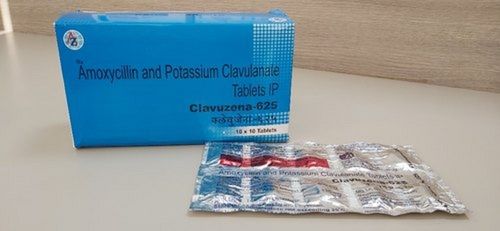 Clavuzena-625 Amoxycillin And Potassium Clavulanate 10X10 Tablet Pack Antibiotic