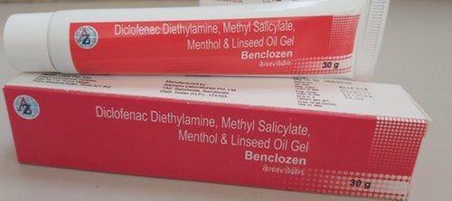 Diclofenac Diethylamine, Methyl Salicylate, Menthol And Linseed Oil Pain Reliever Gel