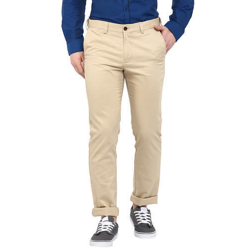 Buy Khaki Trousers & Pants for Men by PARX Online | Ajio.com