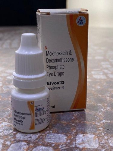 Elvox-D Moxifloxacin And Dexamethasone Phosphate Eye Drop - 5 Ml Age Group: Adult