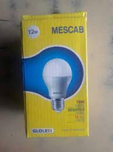 Energy Efficient Long Life Span White Cool Day Light Mescab LED Bulb (15Watts 12Volt)