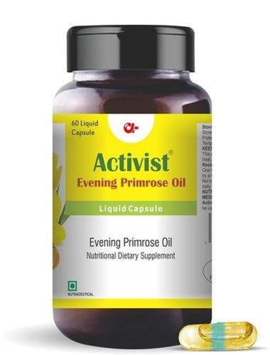 Evening Prime Rose Oil Capsules For Acne, Eczema And Skin Care - 1X60 Pack Efficacy: Promote Nutrition