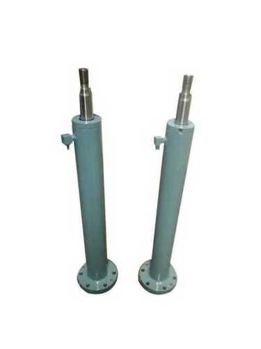 Light Blue Colour Coated High Pressure, Low Pressure Steel Hydraulic Cylinder 