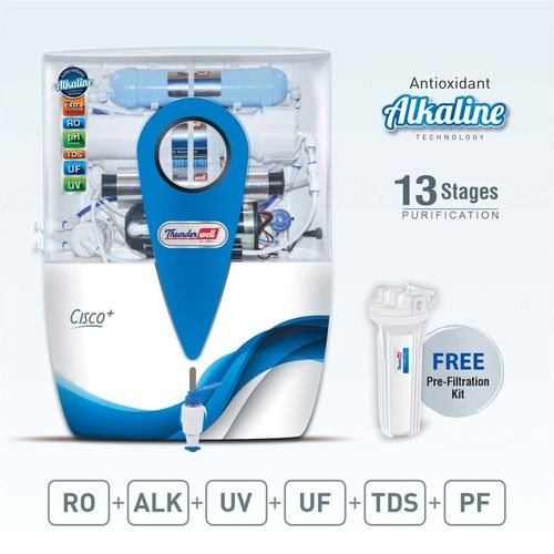 Thunder Well Cisco+ 13 Stages Purification Antioxidant Alkaline Ro Water Purifier  Dimension(L*W*H): 15