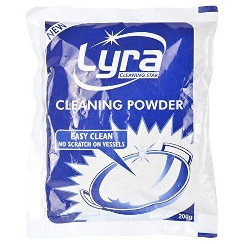 A Grade Lyra Vessels Cleaning Powder In White Color 200 Gm Pack Kitchen