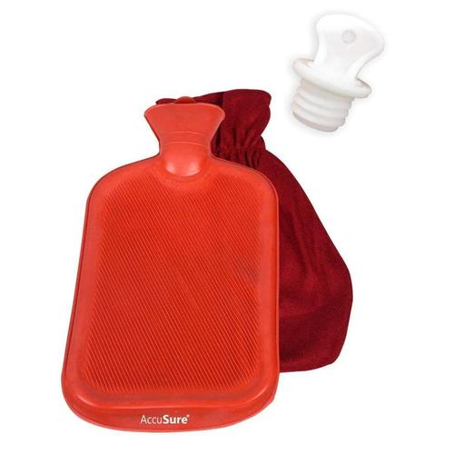 AccuSure Hot Water Bottle For Pain Relief