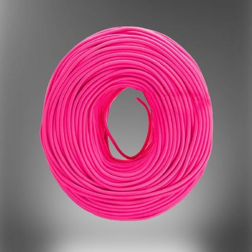 Flame Resistance Single Core 7 Sqmm Pink Pvc Insulated Electrical Cable (90 Meter)