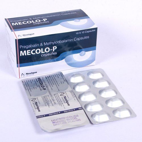 Mecolo- P Pregabalin And Methylcobalamin Capsules, 10x10 Blister Pack