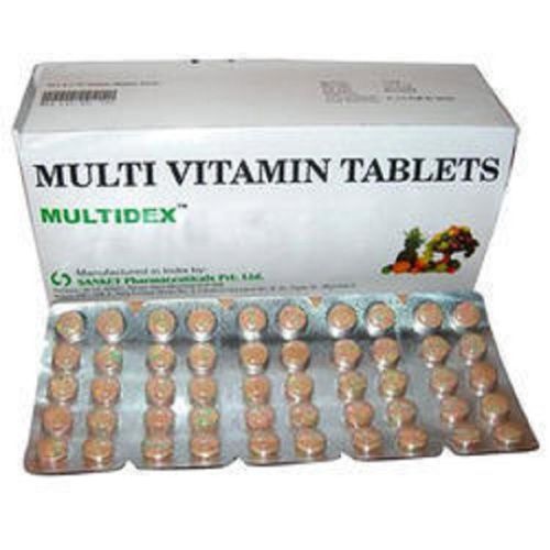 Multiedex Multi Vitamin Tablets, 5X10 Blister Pack Health Supplements