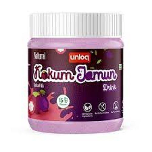 No Artificial Colour No Preservatives Unloq Kokum Jamun Instant Drink Powder (225g)