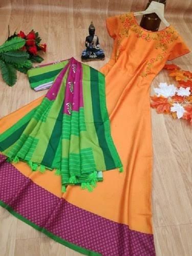 Frock suit hot sale cotton ke