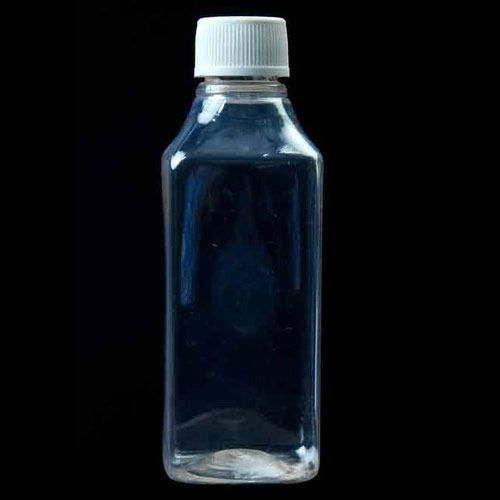 Transparent Color Plastic Bottle For Medicine Filling With 50 ml Capacity And White Color Lid