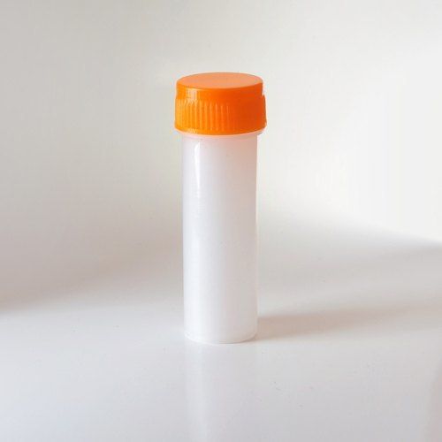 White Color Plastic Bottle For Homeopathic Medicine Fillings With Cap And 5 ml Capacity