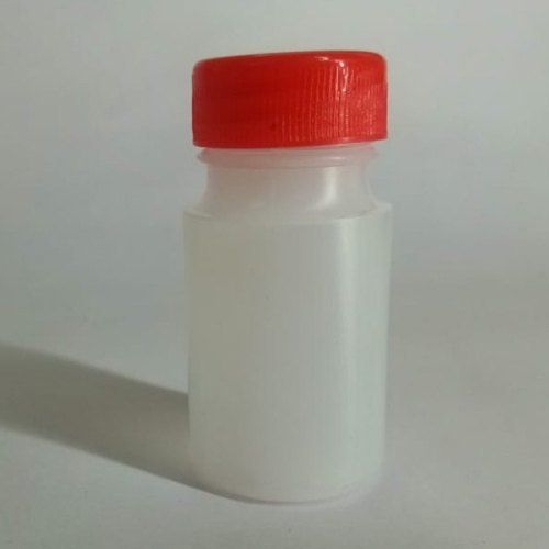 White Colour Plastic Bottle For Homeopathic Medicine Fillings With Red Colour Cap