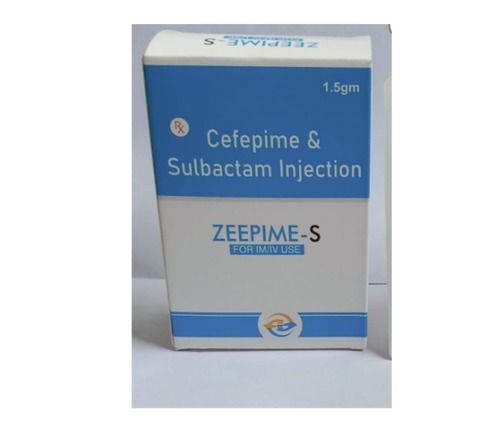 1.5gm Zeepime-S Cefepime And Sulbactam Injection For Treat Bacterial Infections