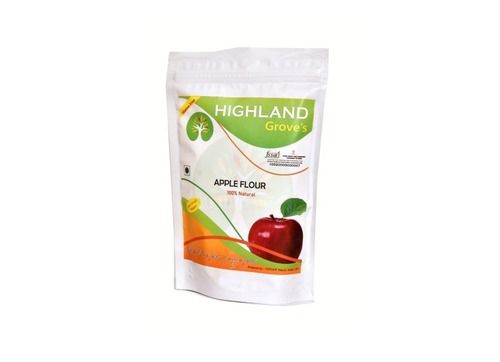 White 100% Natural Taste Healthy Organic Highland Grove'S Apple Flour With 6 Months Shelf Life