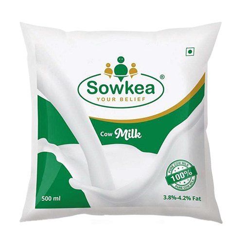 100% Pure And Organic Sowkea Your Belief Cow Milk, 3.8%-4.2% Fat Contain Age Group: Children