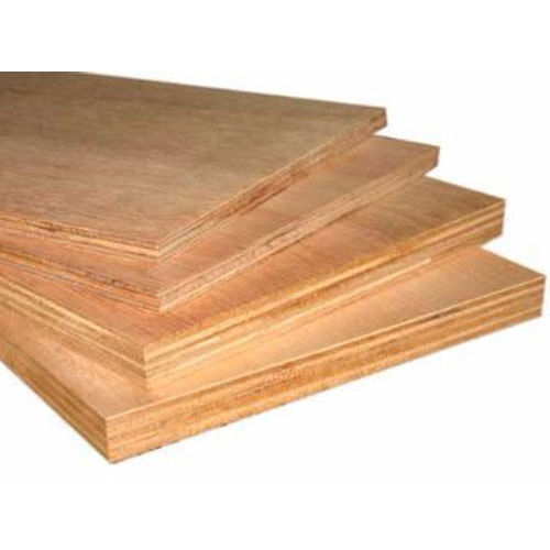 A Grade, Rectangular Shape And Brown Colour Laminated Plywood 6 To 8 Mm Core Material: Harwood