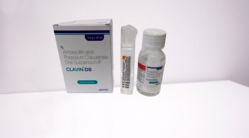Amoxycillin And Potassium Clavulanate Oral Suspension IP (Clavin-DS 33G/30M)