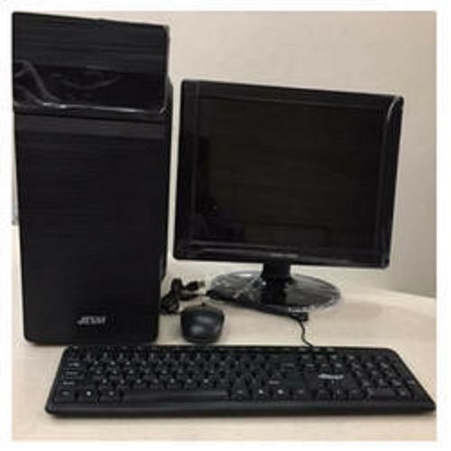 Atx Cabinet H61 Motherboard Intel Dual Core Processor 4Gb Ram 500 Gb Hard Disk Dvd Writter 18.5 Inch Led Monitor Usb Keyboard And Mouse Desktop Computer Memory Upgradable Upto: 2 Terabyte (Tb)