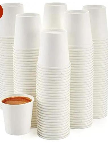 Biodegradable Water-Proof White Plain 200Ml Disposable Paper Cup Application: Party