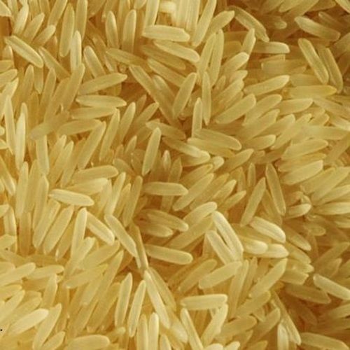 Long Size Dried Golden Basmati Rice With Light Breathable Aroma