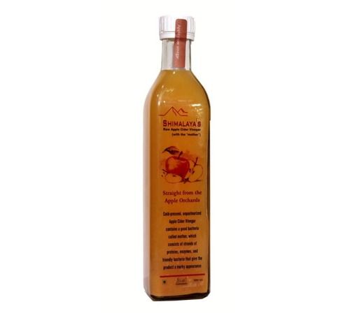 Naturally Gluten Free Shimalaya's Organic Raw Apple Cider Vinegar, 500ml Pack