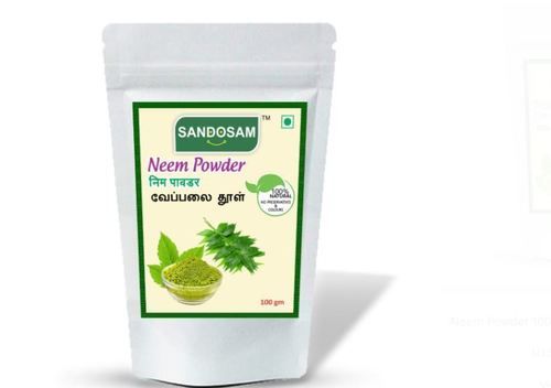 No Artificial Color Free From Impurities Sandosam Neem Powder Packet (100G) Recommended For: All