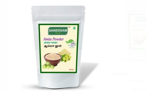 No Artificial Ingredients No Preservatives Natural Sandosam Amla Powder Packet (100G) Grade: Cooking Grade