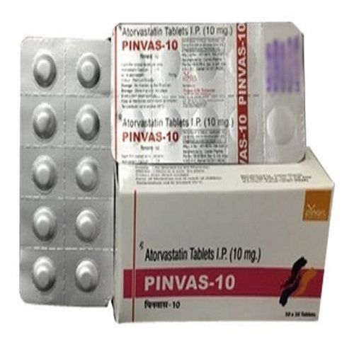 Pinvas 10 Mg Tablets 10 X 10 Tablets 1 Strips Cool And Dry Place