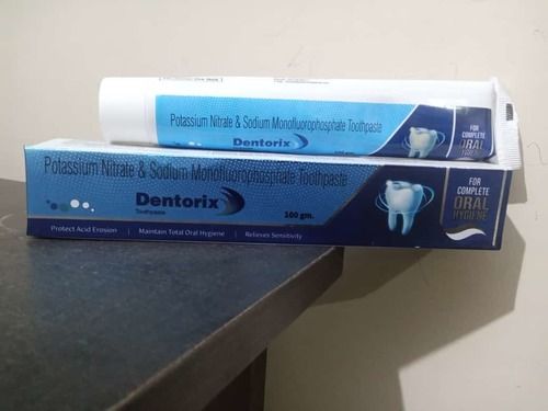 Potassium Nitrate And Sodium Monofluorophosphate Dentorix Toothpaste