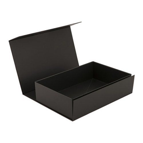 Rectangular Shape Charcoal Black Colour Small Size Cardboard Packaging Boxes