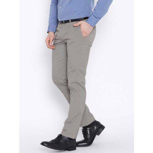 Buy Allen Solly Khaki Cotton Slim Fit Trousers for Mens Online  Tata CLiQ