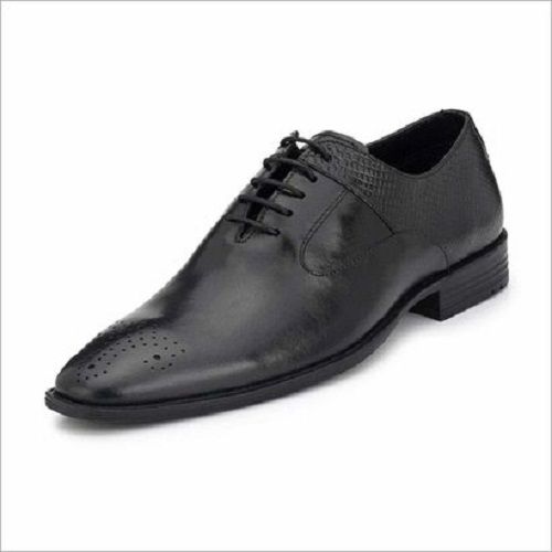 Black Color Mens Formal Shoes With Size 6-10 And Light Weight, Round Toe Style