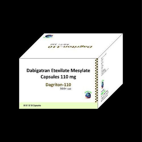 Dabigatran Etexilate Mesylate Capsules, 110Mg, 10X1X10 Capsules Specific Drug