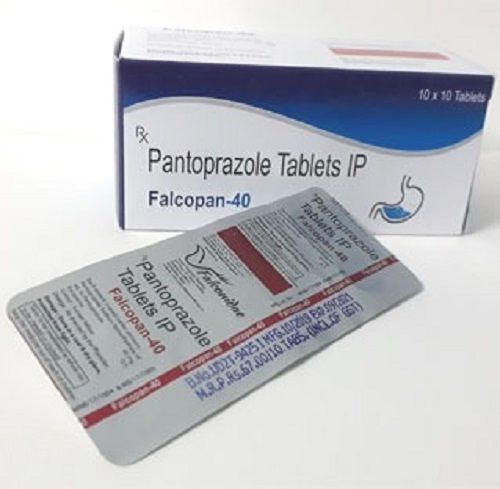 Falcopan-40 Pantoprazole Tablets Ip, 10X10 Blister Pack General Medicines