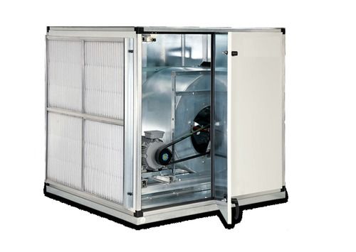 Fresh Air Handling Unit With Three Phase And 220-380 V Voltage, 50 Hz Frequency