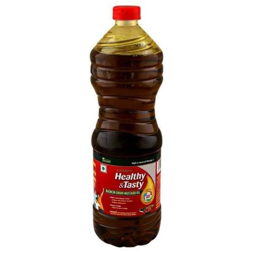 High Nutritional Value No Added Preservatives Healthy And Tasty Kachchi Ghani Mustard Oil