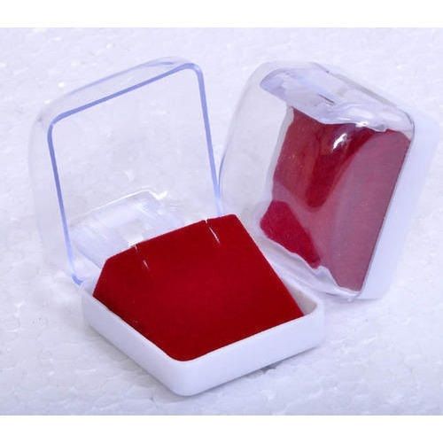 Scratch-Resistant Square Shaped Heavy-Duty Plastic Transparent Ring Box