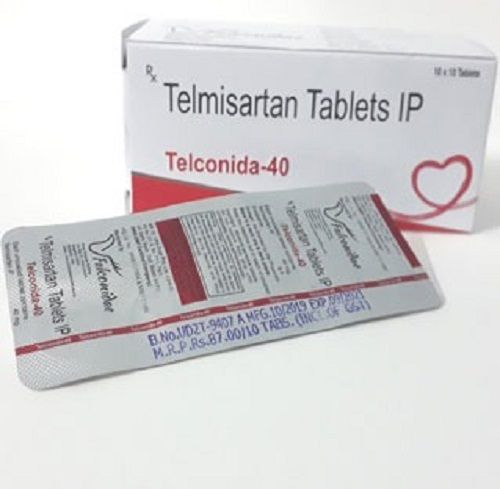 Telconida-40 Telmisartan Tablets Ip For Hypertensions, 10X10 Blister Pack General Medicines