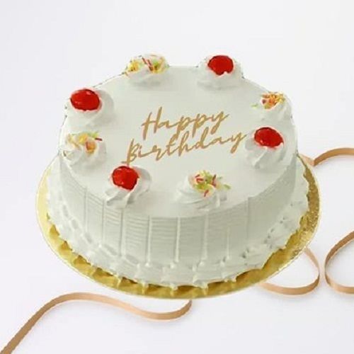 Wish Box Fresh Vanilla 500 Gram Birthday And Anniversary Cake