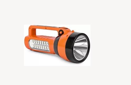 1 W, 1800Mah, Orange High Energy Professional Led Long Range Rechargeable Flashlight Body Material: Plastic