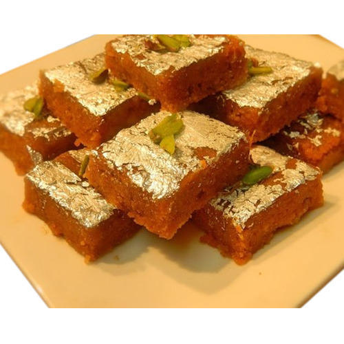 100% Natural Healthy Tasty And Delicious Brown Color Moong Dal Barfi, And Body'S Insulin, Blood Glucose, And Fat Levels