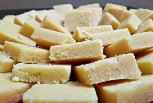 100% Tasty Delicious And Healthy Pure Desi Ghee Milk Barfi, And Healthy Fats And Low Carbohydrates Carbohydrate: 24 Grams (G)