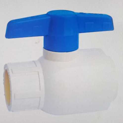 30 MM Low Pressure Light Weight Easy Maintenance Smooth Finish UPVC Ball Valve