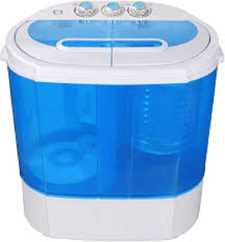 Automatic Electronic Washing Machine Durable And Strong In Blue And White Color