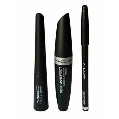 Black Mac Small Size Eye Mascara With Fast Drying And Smudge Free Properties